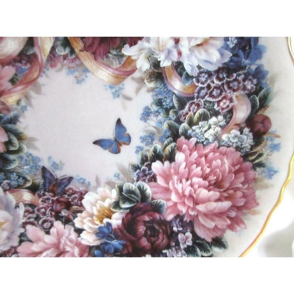 Lena Liu CIRCLE OF LOVE Plate 1st FLORAL GREETINGS - Picture 3 of 7